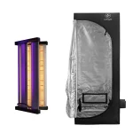 Kit de Cultivo: LED 240W LM281B+ Pro + Estufa Cultlight 80x80x180cm