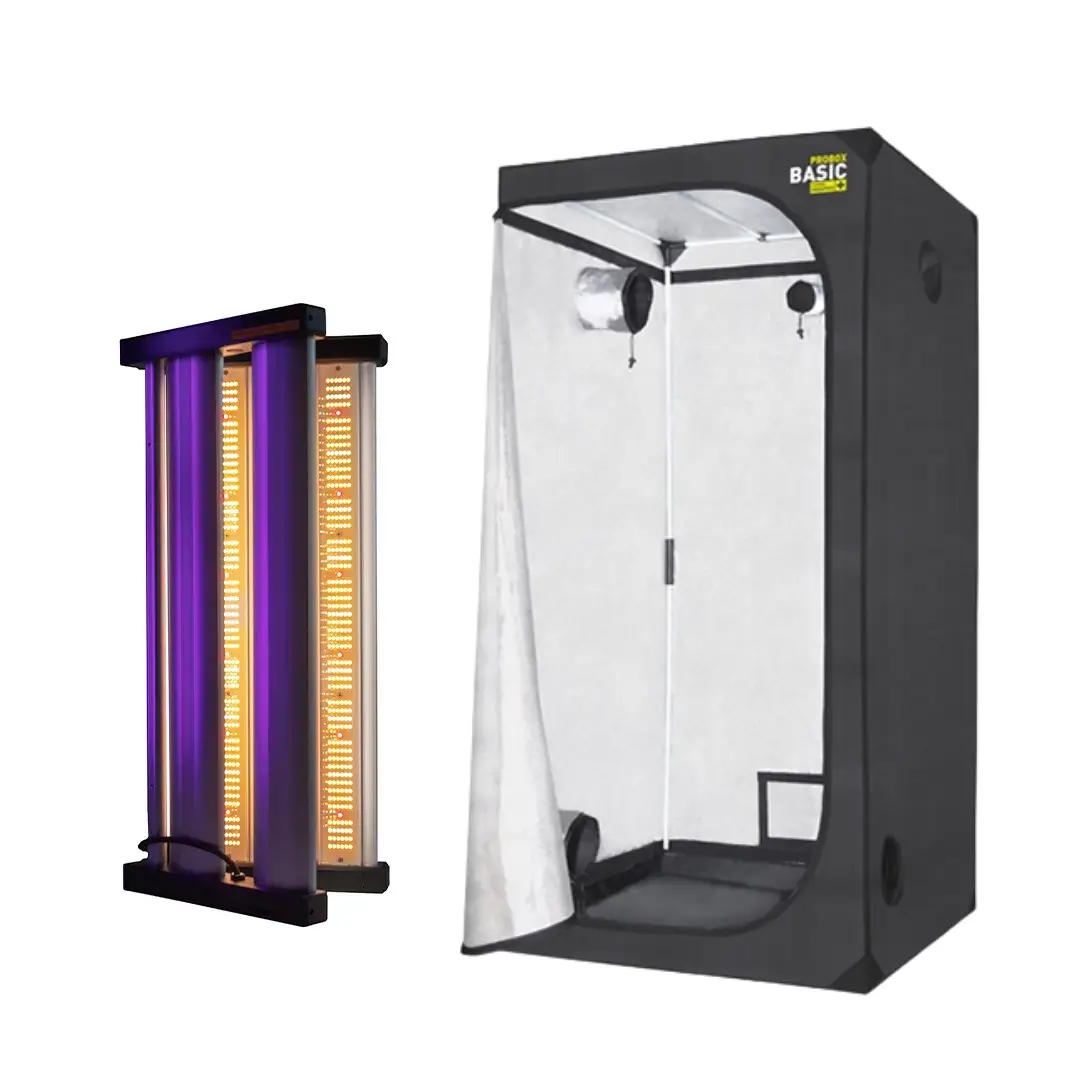 kit-de-cultivo-indoor-quantum-bar-240w-lm281bpro-estufa-basic-100x100x200-01 Kit de Cultivo: LED 240W LM281B+ Pro + Estufa BASIC 100x100x200cm (4 a plantas) - Imagem 1