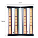 Kit de Cultivo: Painel de LED Bar 320W Samsung LM281B+ Pro + Estufa Cultlight 120x120x200cm - Imagem 4