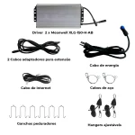Kit de Cultivo: Painel de LED Bar 320W Samsung LM281B+ Pro + Estufa Cultlight 120x120x200cm - Imagem 6