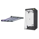 Kit de Cultivo: LED 320W LM281B+ Pro + Estufa BASIC 150x150x200cm (6 a 16 plantas)