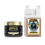 Kit Gorilla Microbes 1000ml + Gorilla ProMix Gold 100g: fertilizante de rizobactérias e micorrizas