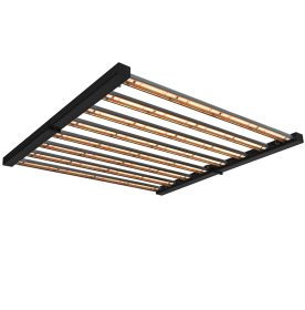 O LED Bar 800W STAR composta por quatro barras paralelas de cor prateada. Os chips de LED ficam embaixo dessas parras prateadas. A base do produto é compostao por duas barras pretas que ficam nas pontas. Essa base é dobrável.