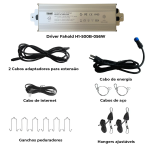 Kit de Cultivo: LED 480W STAR + Estufa Cultlight 100x100x200cm (9 a 18 plantas) - Imagem 5