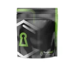 O Saco de Armazenamento Grove Bag 113g possui formato retângular e cor preta fosca.