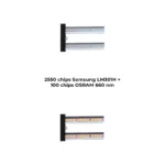 LED 1000W Samsung LM301H (12 a 22 plantas) - Imagem 6