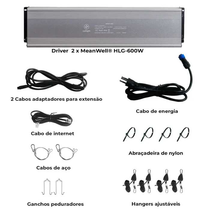 LED 1000W Samsung LM301H (12 a 22 plantas) - Imagem 7